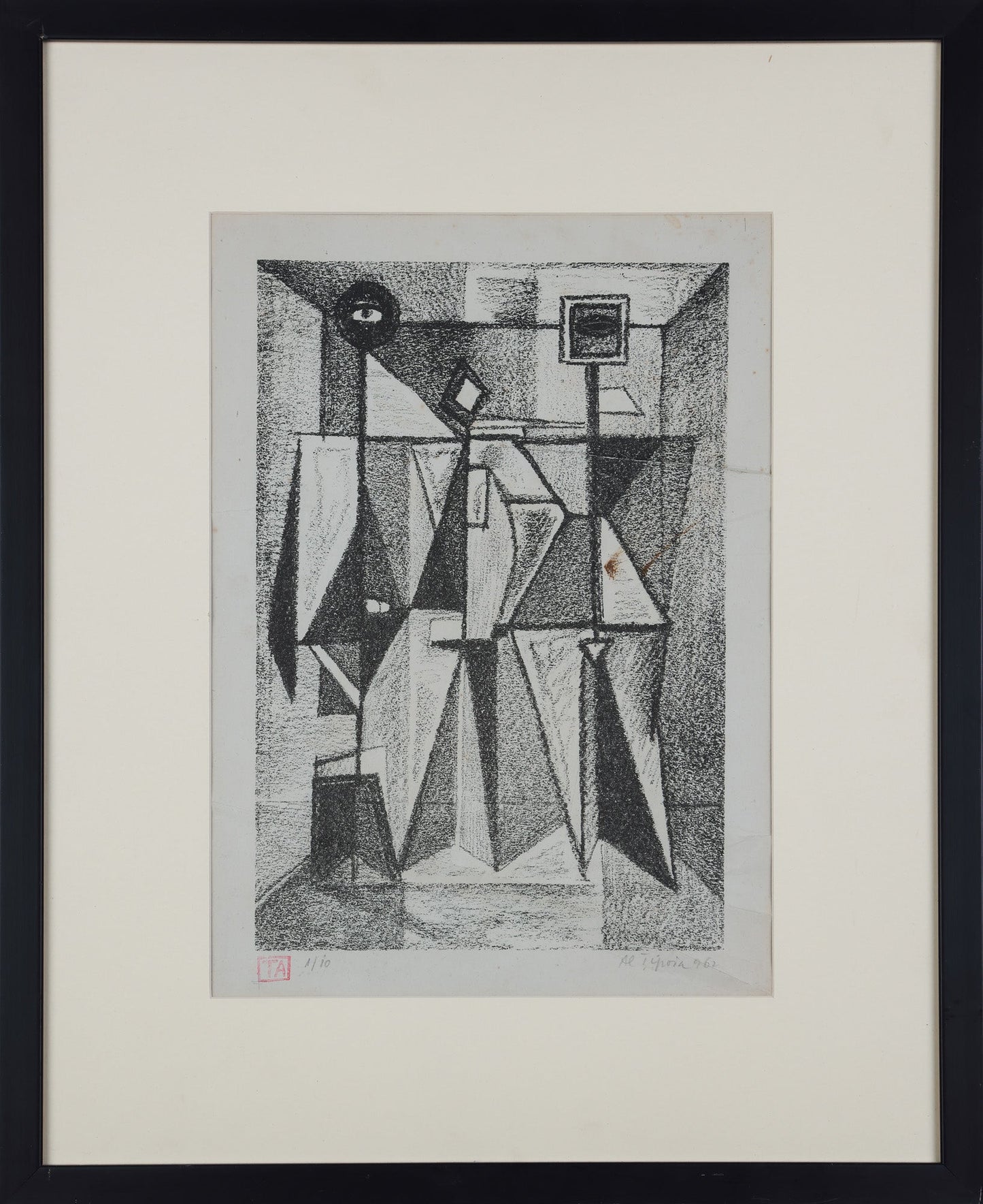 Alexandru Tzipoia Compozitor cu Instrumente Muzicale - Grafica