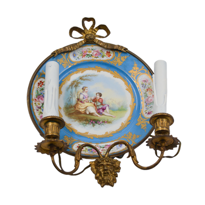 Aplice bronz dore, Neorococo - TreasureTrove