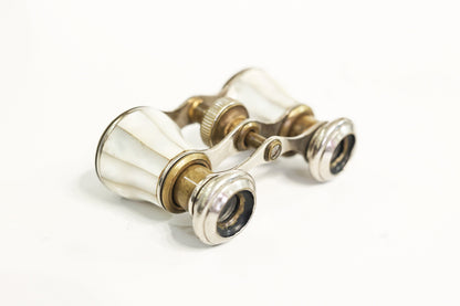 Binoclu pentru opera din bronz dore si sidef - Accesorii Femei