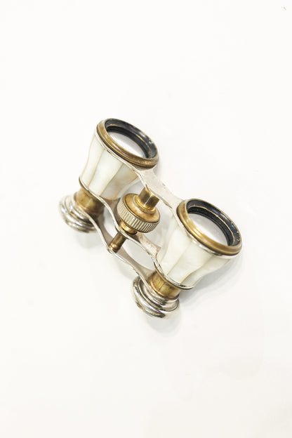 Binoclu pentru opera din bronz dore si sidef - Accesorii Femei