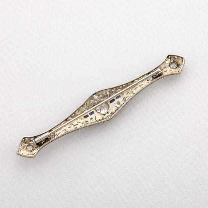 Brosa cu diamante naturale - Brosa