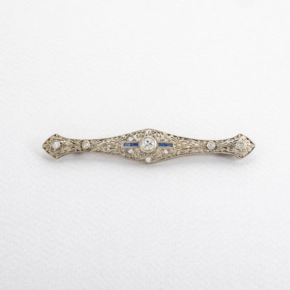 Brosa cu diamante naturale - Brosa