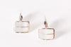 Butoni din argint cu sidef Art Deco barbat - Accesorii Barbati