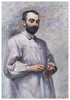 Dimitrie Serafim Portretul sculptorului Stefan Ionescu-Valbudea - Pictura