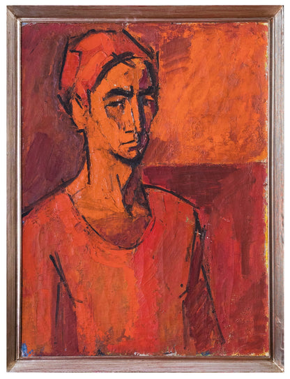 Gheorghe Iacob Portret de Barbat - Pictura