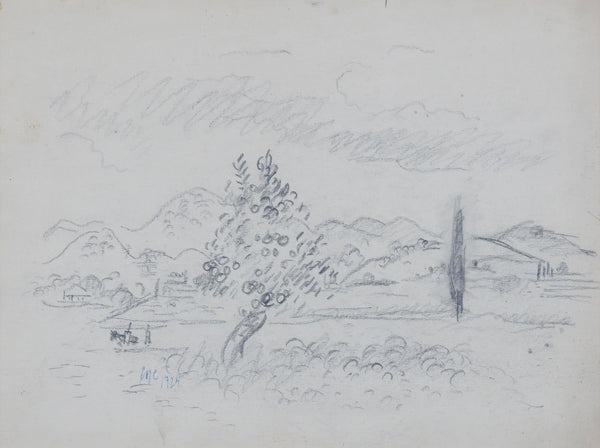 Henri Catargi Peisaj - Grafica