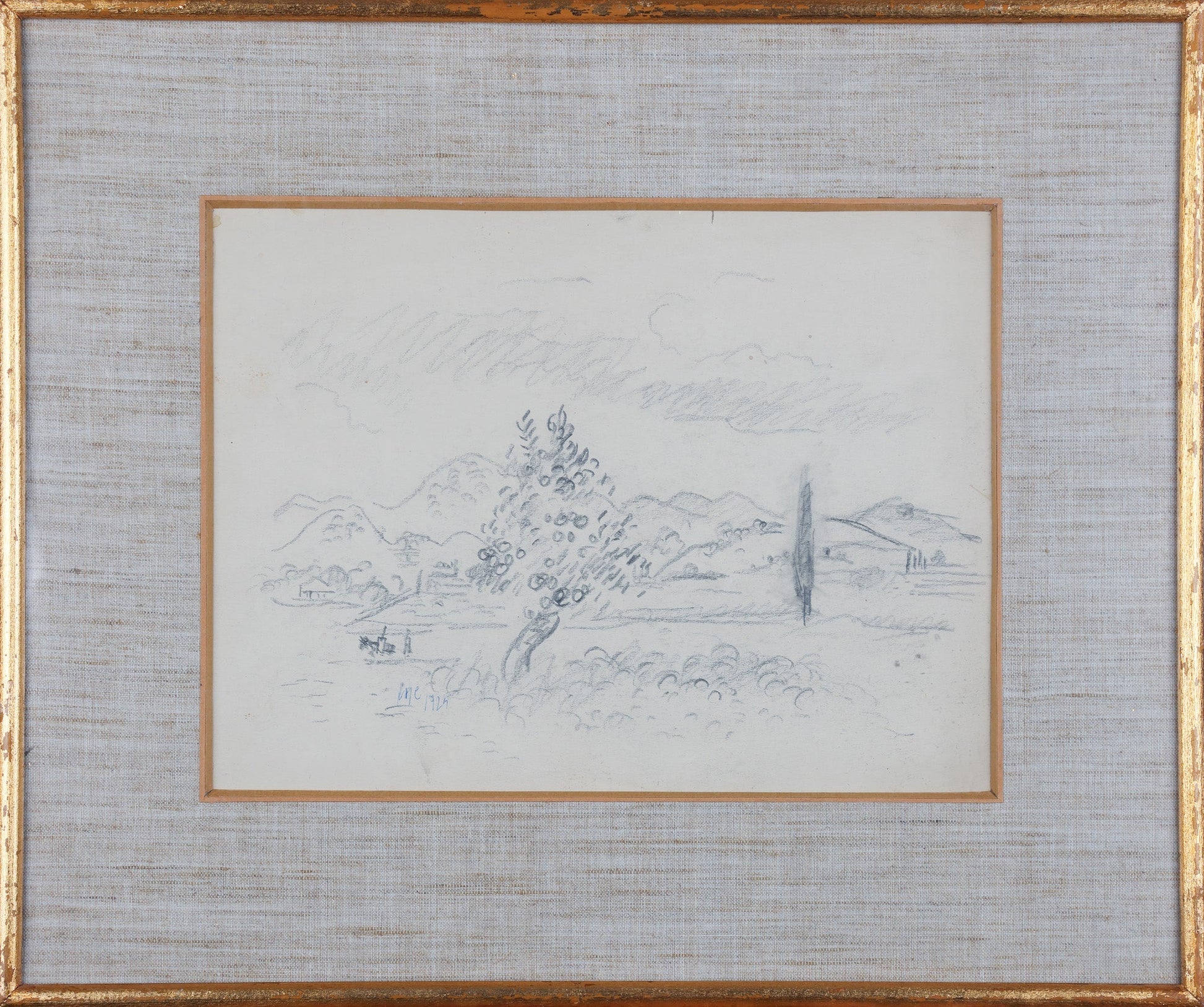 Henri Catargi Peisaj - Grafica