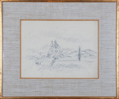 Henri Catargi Peisaj - Grafica