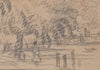 Henri Catargi Schita de Peisaj - Grafica