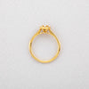 Inel halo stralucitor cu diamante naturale - Inel