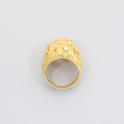 Inel L’Oro Degli Sforzacu cu diamante naturale - Inel