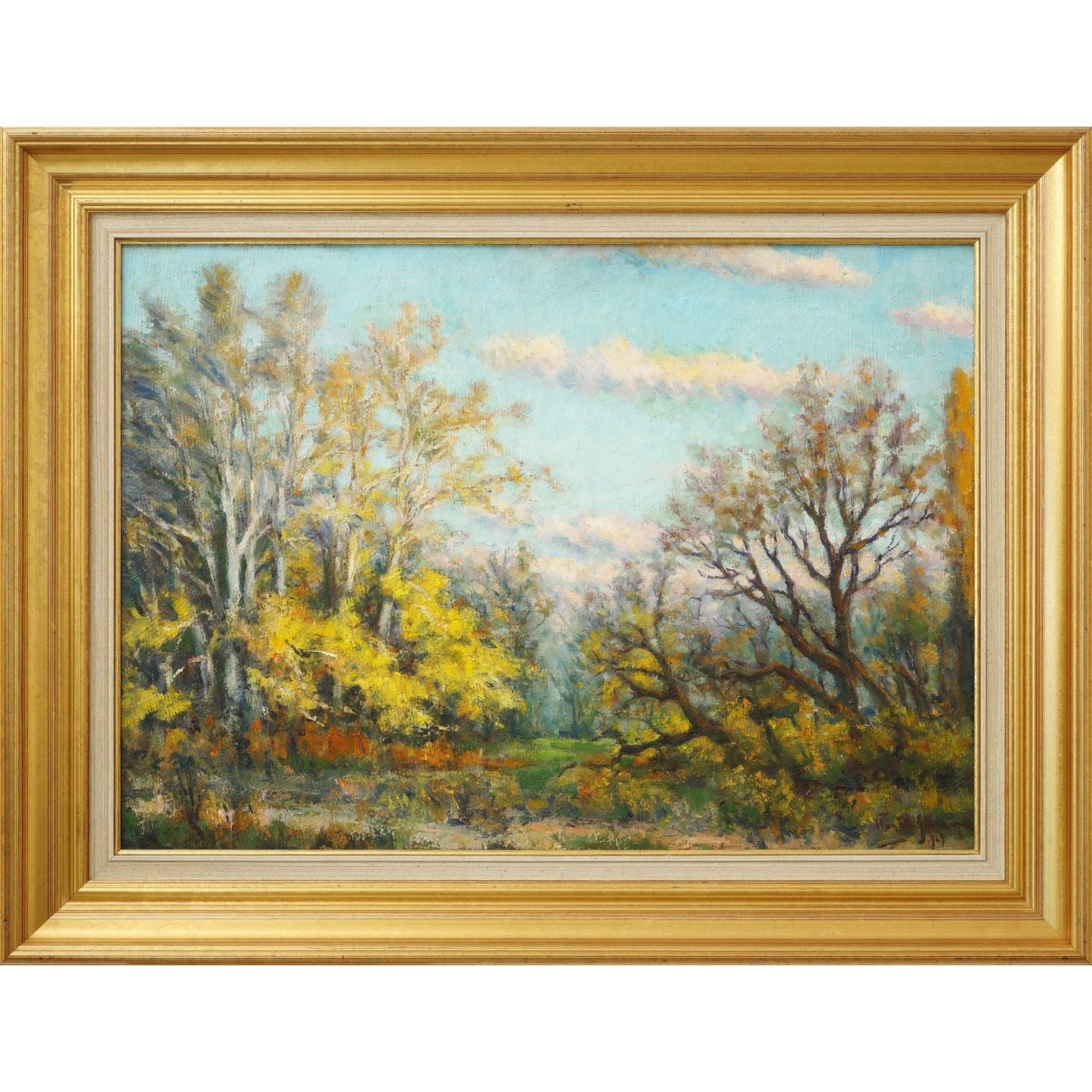 Ion Panteli Stanciu Toamna in padure - Pictura