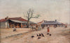 Juan Alpar (Alexandru Paraschivescu) Targ la Campulung - Pictura