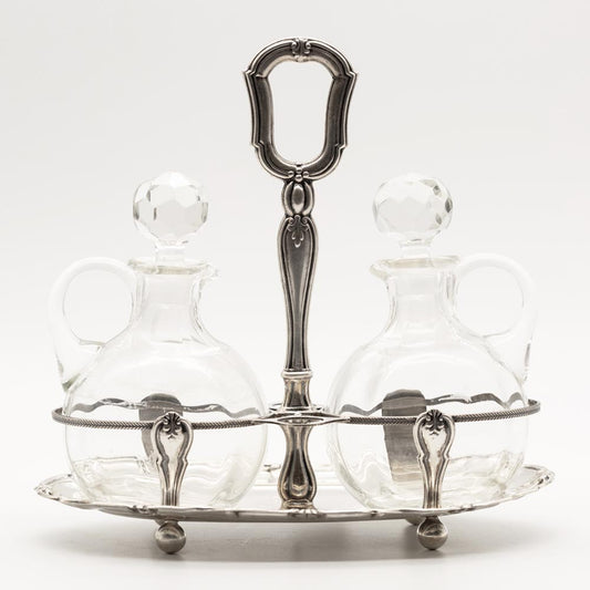 OLIVIERĂ DIN ARGINT ȘI CRISTAL - TreasureTrove