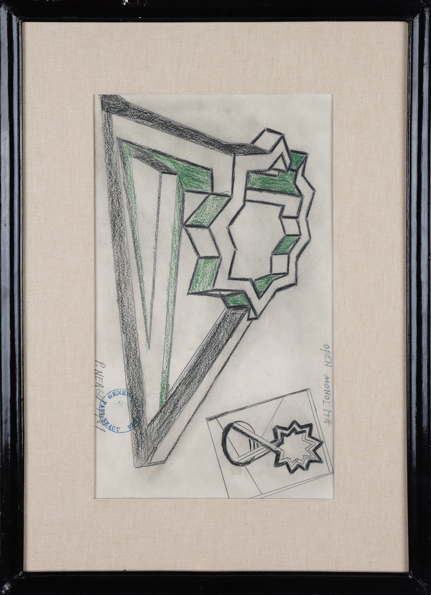 Paul Neagu Monilith - Grafica