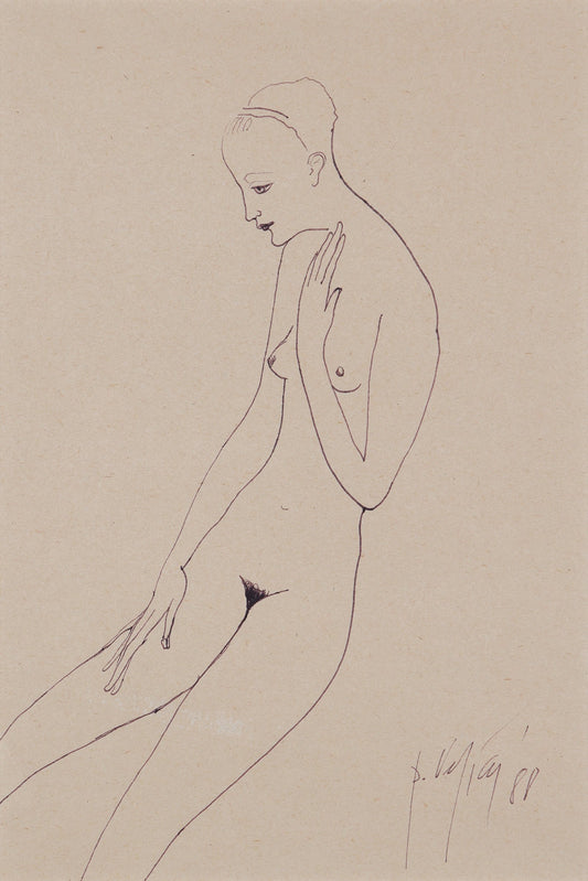 Petre Velicu Melancolie - Grafica