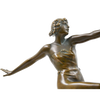 Sculptura bronz, Otto Hafenrichter (1891-1973), Dansatoare - TreasureTrove