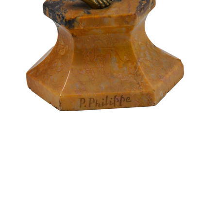 Sculptura bronz, Paul Philippe (1870-1930), "Deșteptare" - TreasureTrove