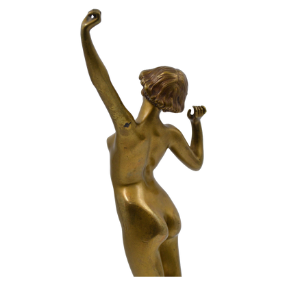Sculptura bronz, Paul Philippe (1870-1930), "Deșteptare" - TreasureTrove