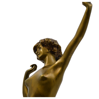 Sculptura bronz, Paul Philippe (1870-1930), "Deșteptare" - TreasureTrove