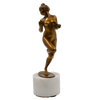 Sculptura bronz dore, "Cochetărie" - TreasureTrove