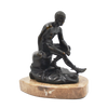 Sculptura bronz, Hermes Asezat - TreasureTrove
