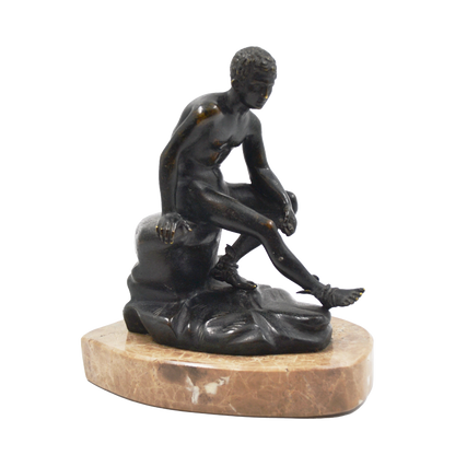 Sculptura bronz, Hermes Asezat - TreasureTrove