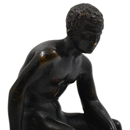 Sculptura bronz, Hermes Asezat - TreasureTrove