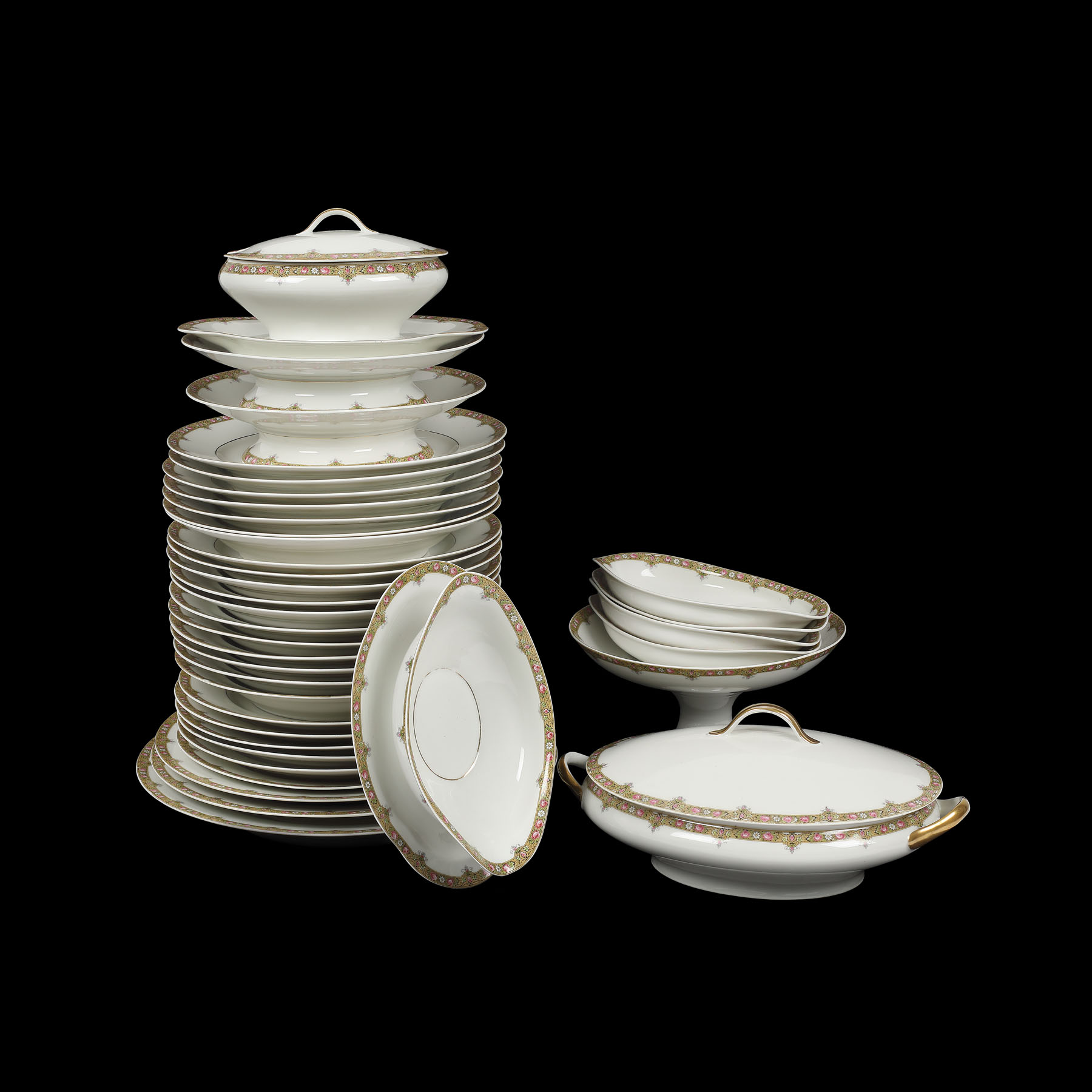 SERVICIU DE MASĂ, LANTERNIER LIMOGES - TreasureTrove
