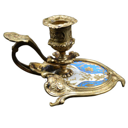 Sfeșnic din bronz dore, Viena - TreasureTrove