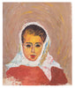 Virgil Chivu Portret de Fetita - Pictura