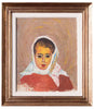 Virgil Chivu Portret de Fetita - Pictura